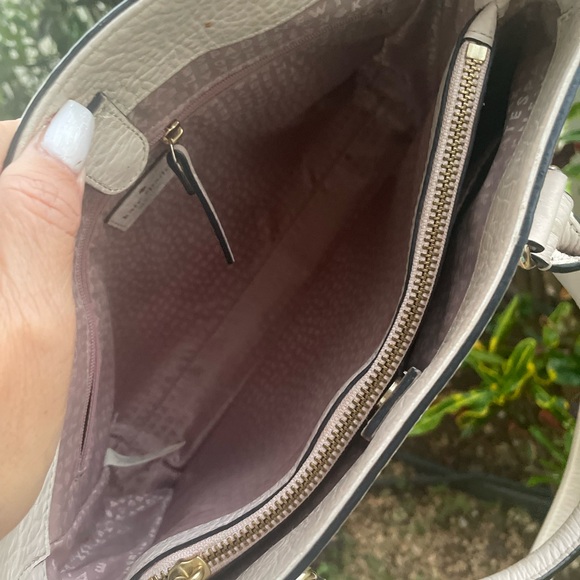 Kate Spade Beige Textured Shoulder Bag - Picture 5 of 7